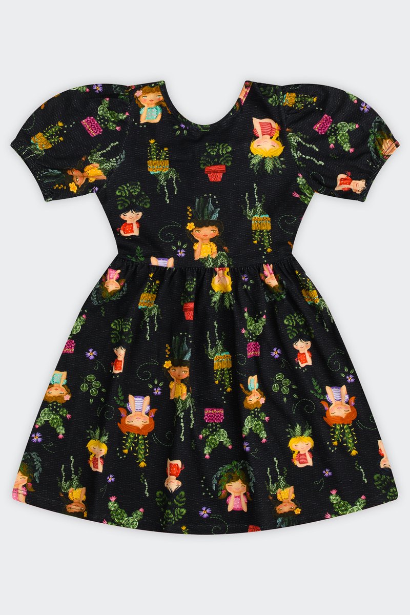 02 vestido infantil menina meia malha bonecas alakazoo