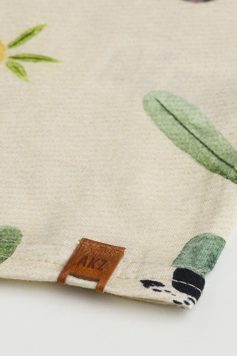 04 camisa infantil menino meia malha floresta alakazoo