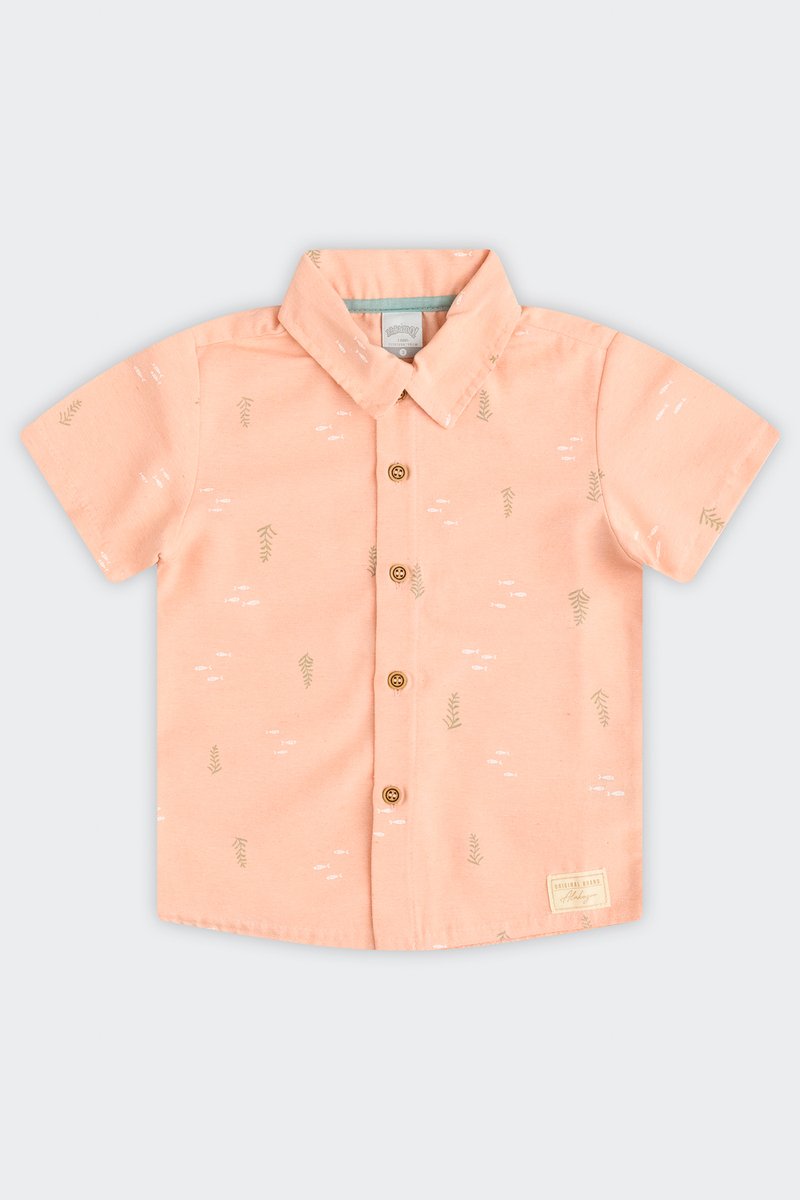 02 camisa infantil menino peixinhos alakazoo