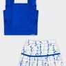 02 conjunto infantil menina blusa e short saia alakazoo