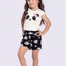 01 conjunto infantil menina pandas alakazoo