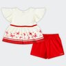 02 conjunto infantil menina malha nikko borboletas alakazoo