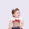 01 conjunto bebe menina ursinho alakazoo