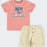 02 conjunto bebe menino mini sauros alakazoo