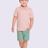 01 conjunto camisa polo infantil menino alakazoo