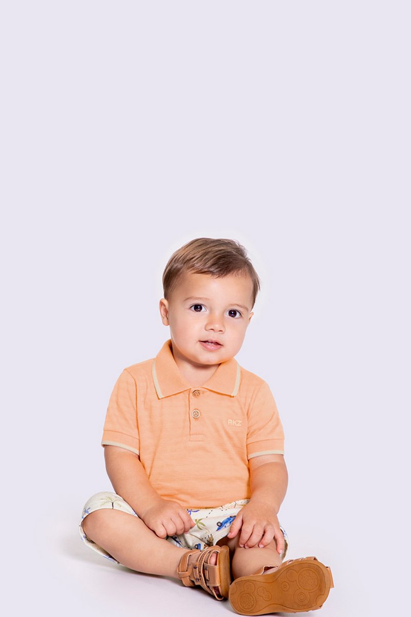 01 conjunto polo bebe menino alakazoo