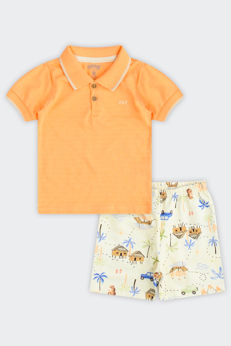 02 conjunto polo bebe menino alakazoo