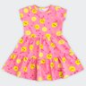 01 vestido infantil menina cotton lemons boca grande
