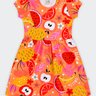 01 vestido infantil menina cotton frutas boca grande