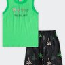 01 conjunto regata infantil menino tropical boca grande