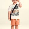 04 conjunto infantil menino camiseta suedine glinny