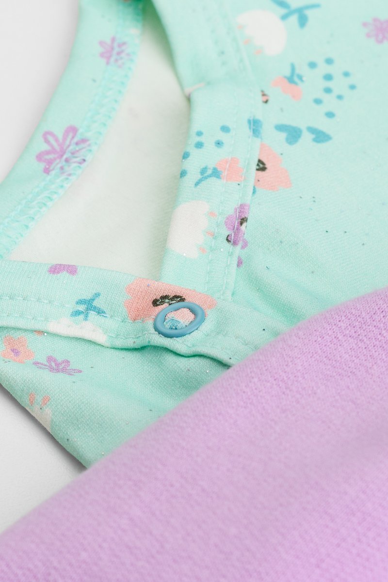 03 conjunto bebe menina body e salopete brandili