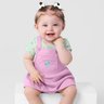 04 conjunto bebe menina body e salopete brandili