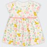 01 vestido bebe menina meia malha estampada brandili