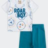 01 conjunto bebe menino roar boy brandili