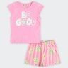 01 conjunto infantil menina be good brandili