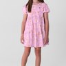 04 vestido infantil menina meia malha floral brandili