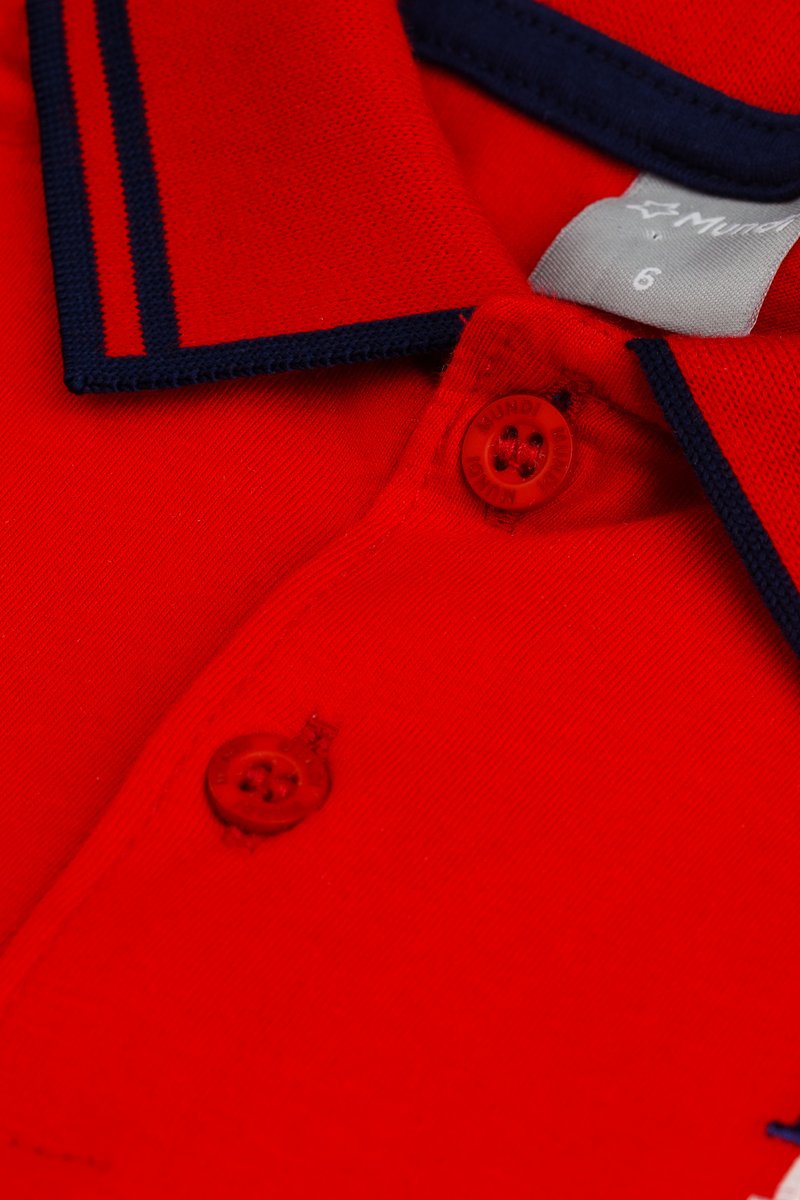 03 conjunto polo infantil menino bermuda sarja mundi