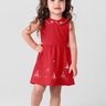 01 vestido infantil menina gola boneca mundi