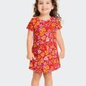 01 vestido infantil menina meia malha coracoes kely kety