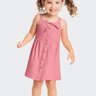 01 vestido infantil menina em cotton kely kety