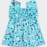 03 vestido infantil menina meia malha estampada kely kety