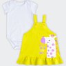 05 conjunto bebe menina body e salopete kely kety