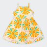 01 vestido infantil menina meia malha sol fakini