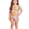 04 conjunto infantil menina frutas fakini
