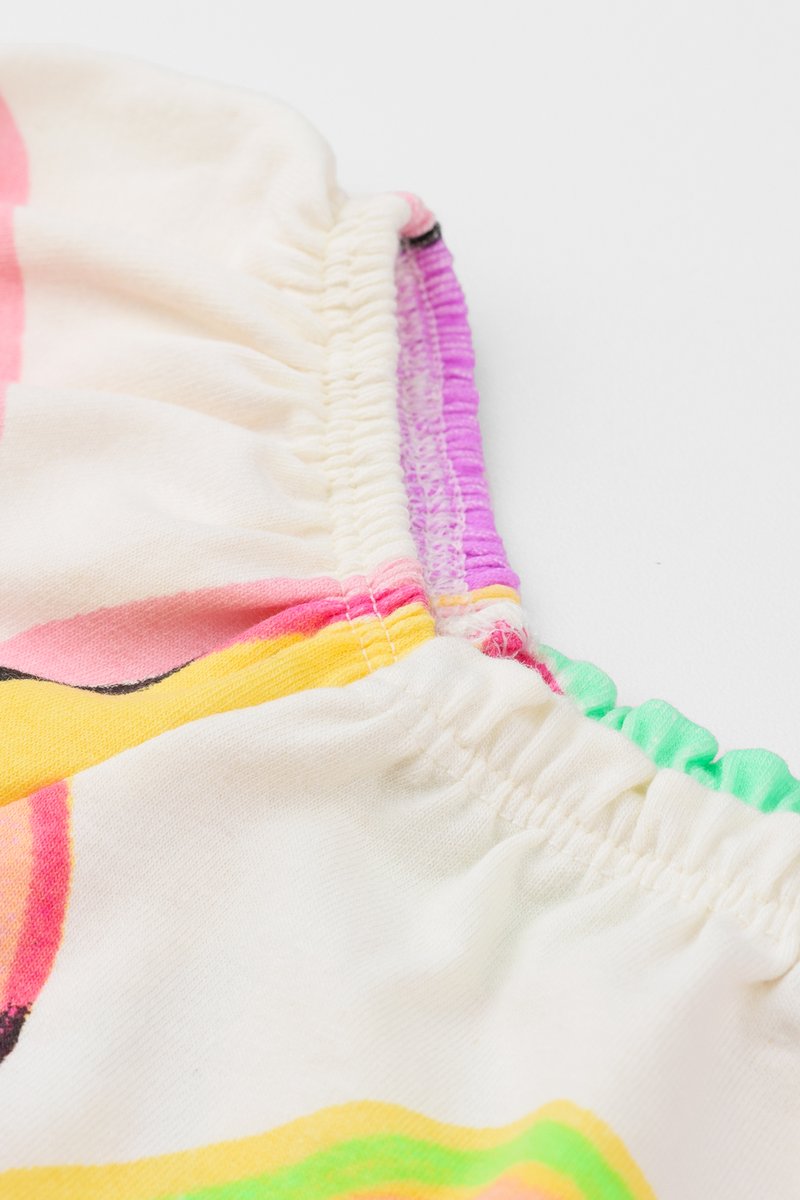 02 vestido infantil menina cotton margarida fakini