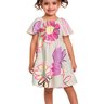 04 vestido infantil menina cotton margarida fakini