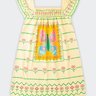 01 vestido infantil menina cotton borboleta fakini