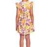 05 vestido infantil menina malha florene abacaxi fakini