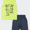01 conjunto regata infantil menino enjoy fakini
