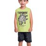 04 conjunto regata infantil menino stegosaurus fakini