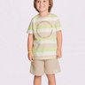 01 conjunto listrado infantil menino alakazoo