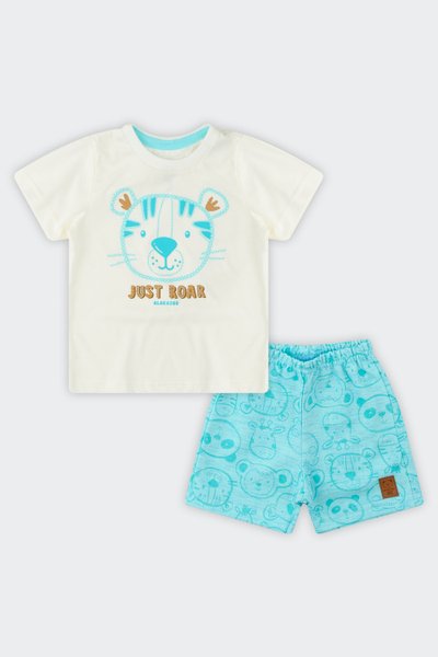 Conjunto Bebê Menino Just Roar Alakazoo Azul