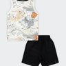 02 conjunto regata infantil menino dino alakazoo