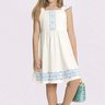 01 vestido infantil menina malha nikko strass alakazoo