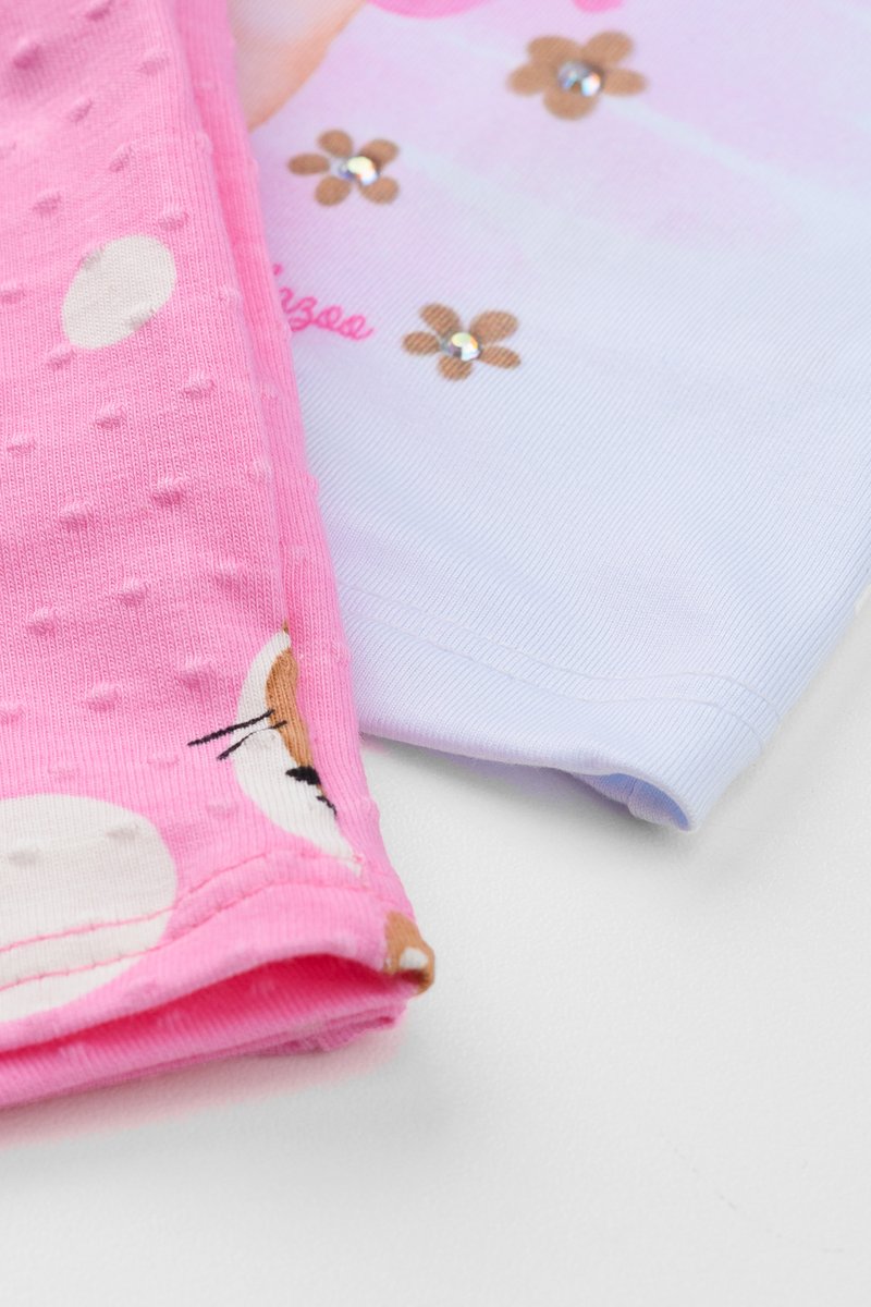 04 conjunto bebe menina little friend alakazoo