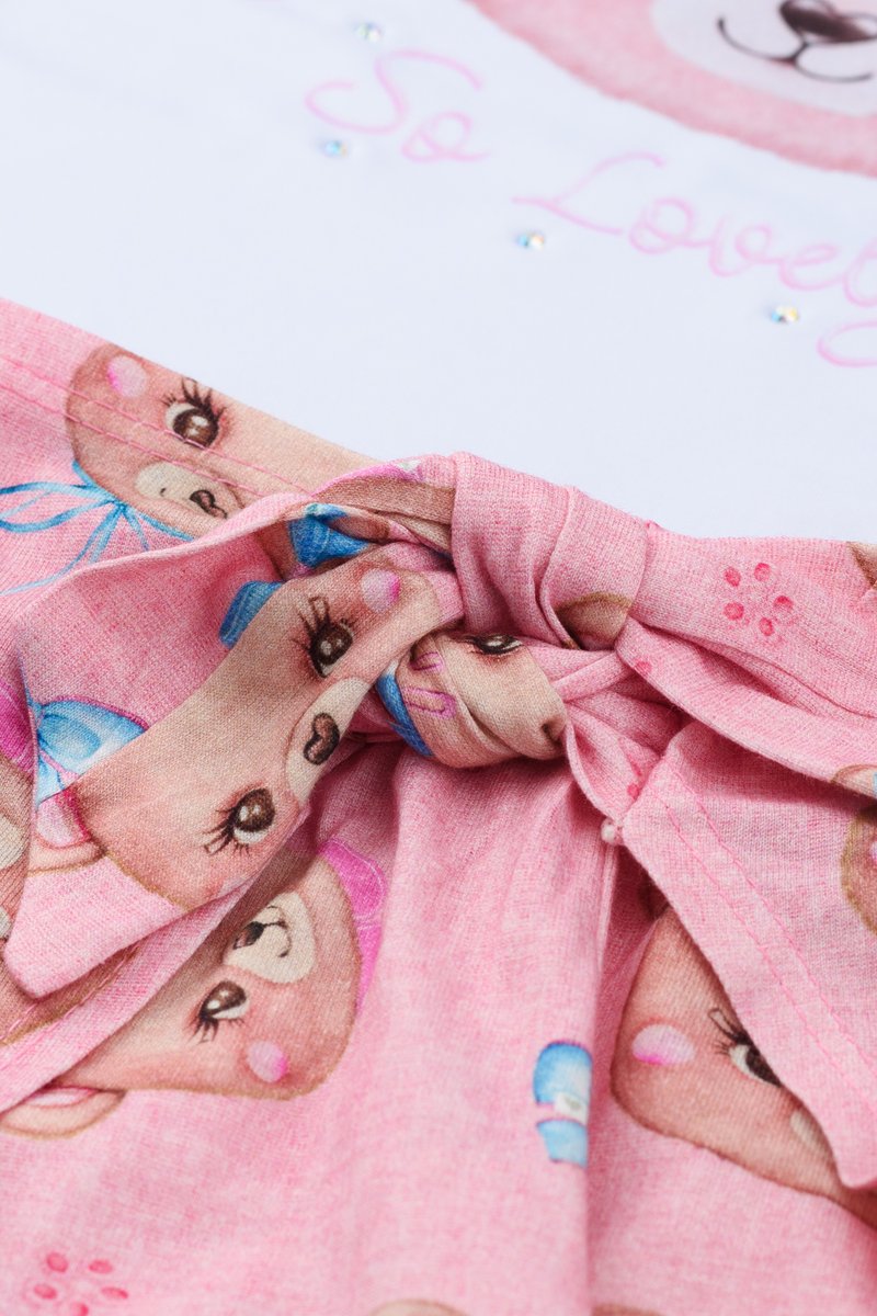 04 conjunto infantil menina ursinho alakazoo