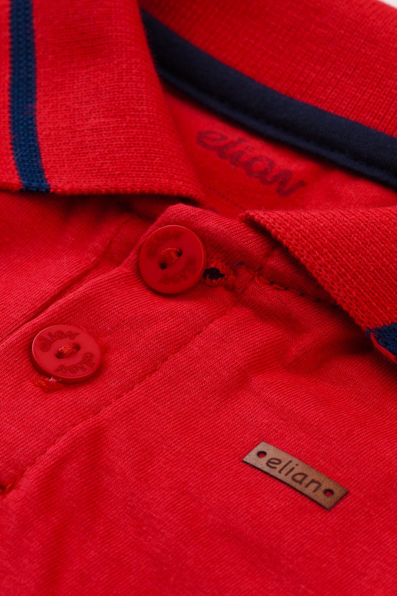 02 conjunto bebe menino polo e bermuda sarja elian