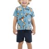 04 conjunto camisa estampada infantil menino elian