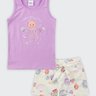 01 conjunto regata infantil menina agua viva elian