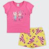 01 conjunto infantil menina friends elian