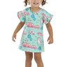 04 vestido infantil menina meia malha unicornios elian