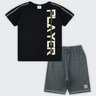 01 conjunto infantil menino player elian