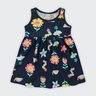 01 vestido bebe menina flores brandili