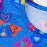 02 vestido infantil menina borboletas boca grande