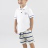 04 conjunto polo infantil menino summer boca grande